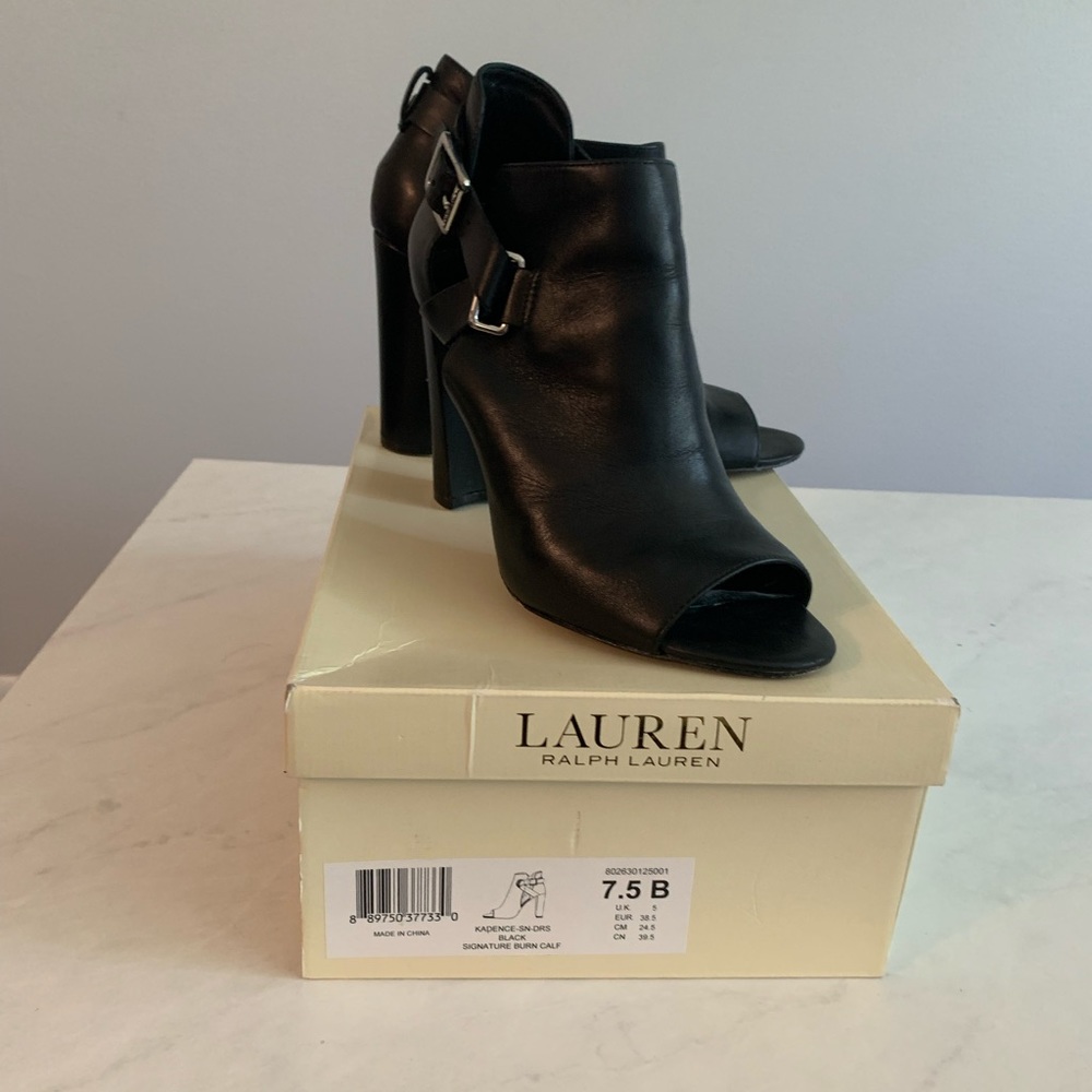 Ralp Luren Kadence black bootie